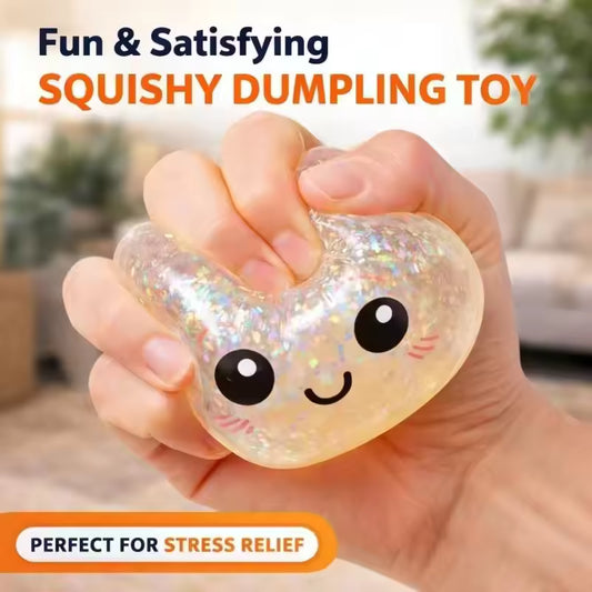 GLITTER STEAMED BUN TOY