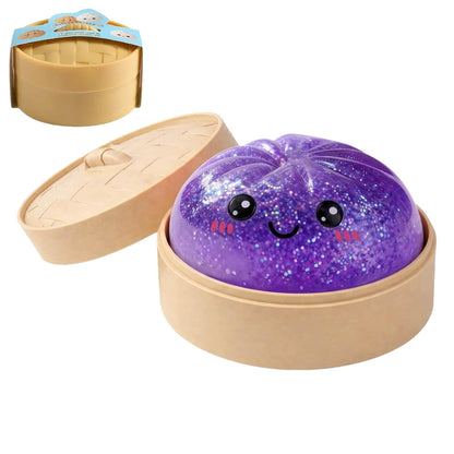 GLITTER STEAMED BUN TOY