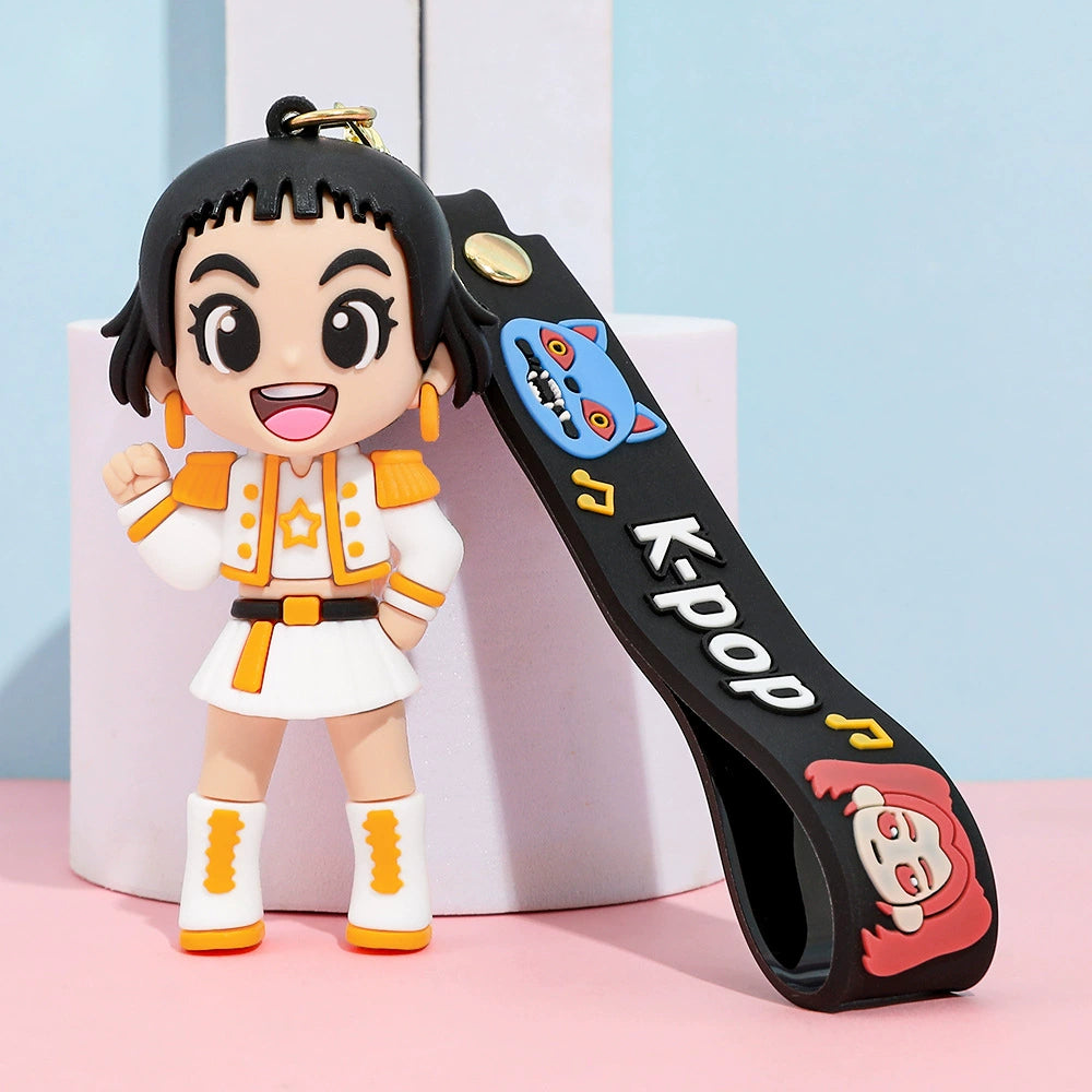 PVC Kpop Keychain