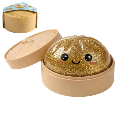 GLITTER STEAMED BUN TOY