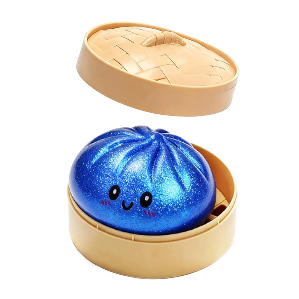 GLITTER STEAMED BUN TOY