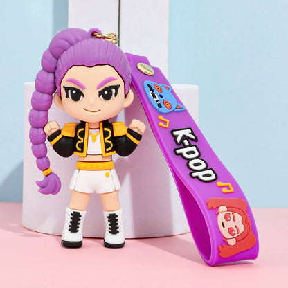 PVC Kpop Keychain