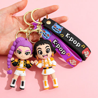 PVC Kpop Keychain