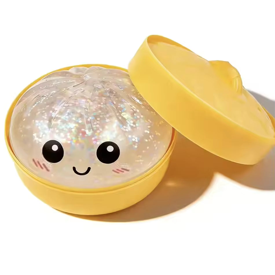 GLITTER STEAMED BUN TOY
