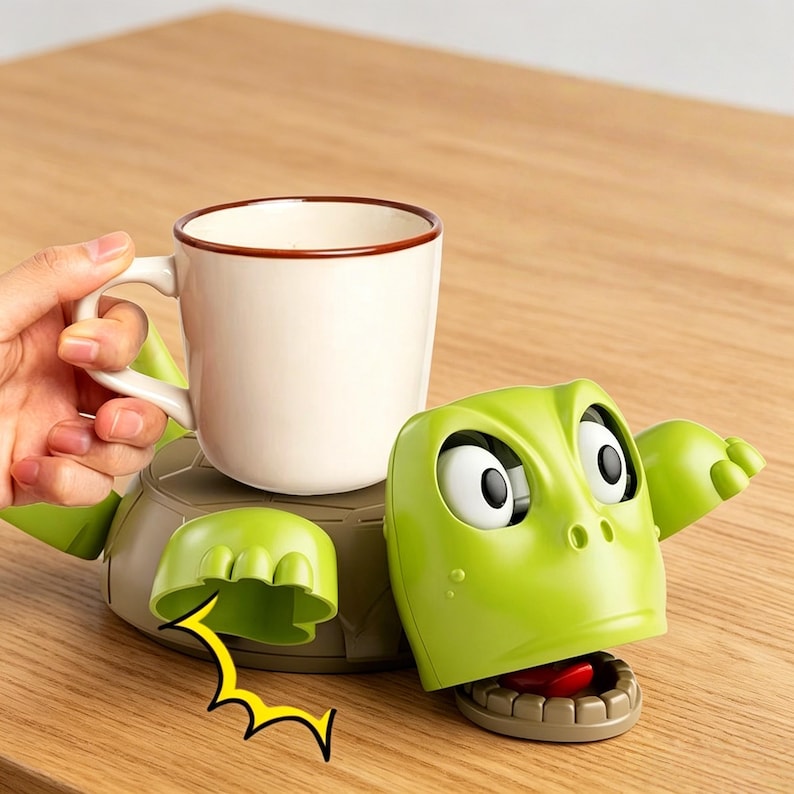 Screaming Turtle Mug Holder